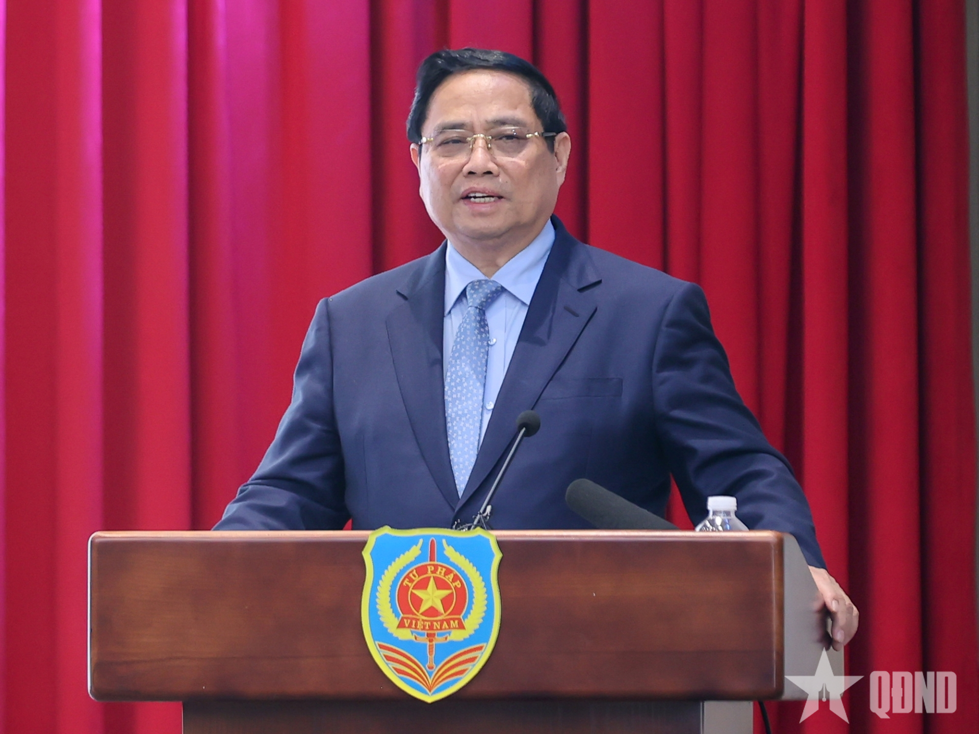 Thủ tướng Phạm Minh Chính nêu “3 định hướng chiến lược”, “6 nhiệm vụ trọng tâm” cho Bộ Tư pháp